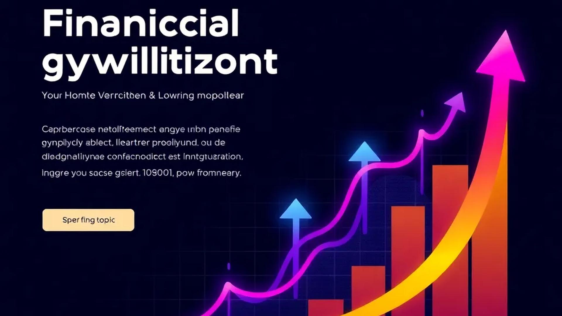 Financial growth visualization